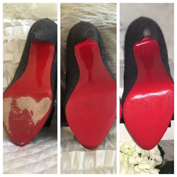 Angelus Walk On Red / Black Bottom Coat & Restorer