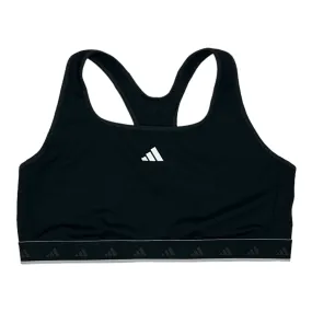 BLACK ADIDAS ATHLETIC BRA, Size 2X