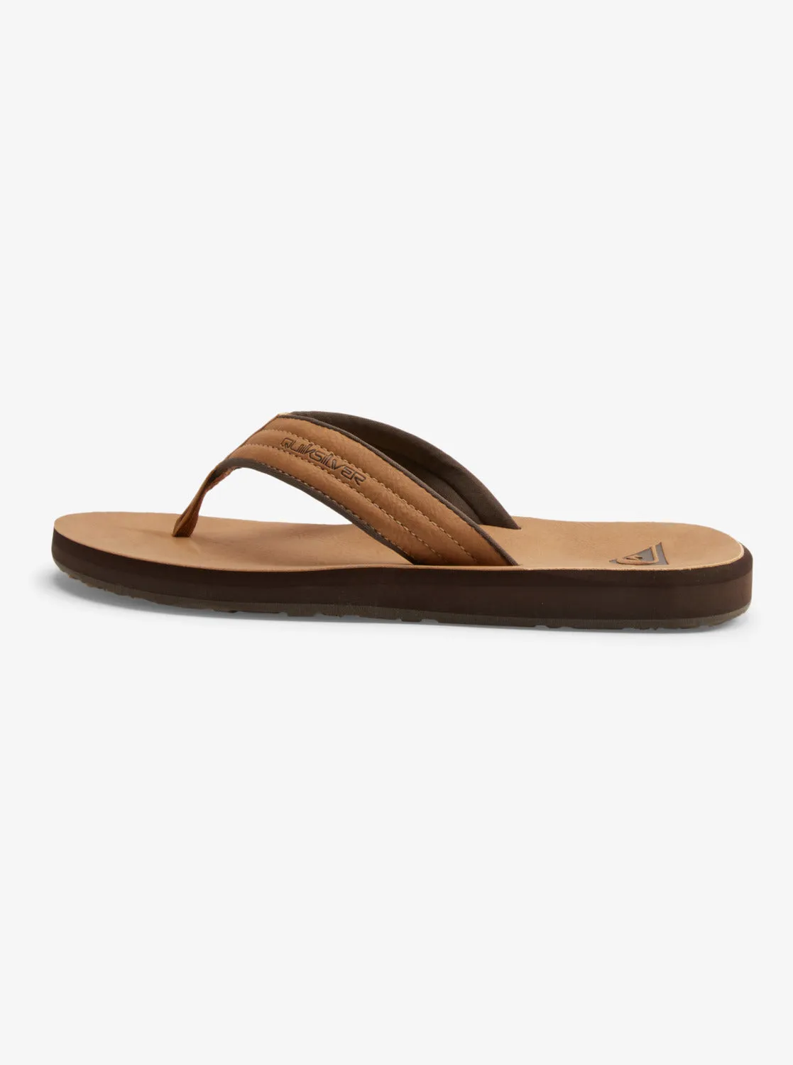 Carver Nubuck Sandals - Tan - Pattern_1