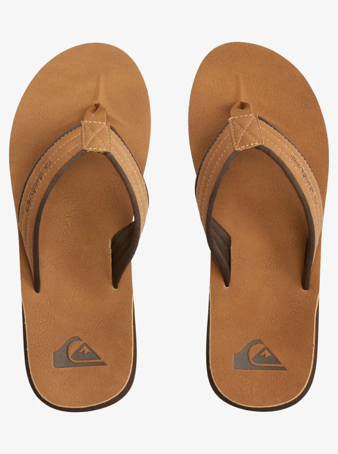 Carver Nubuck Sandals - Tan - Pattern_1