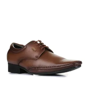 Mens Brown Fortune Balmoral Shoes JJP-10 by Liberty – Elegant Formal Footwear