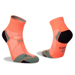 Hilly | Unisex Marathon Fresh Anklet Running Socks - Neon Candy