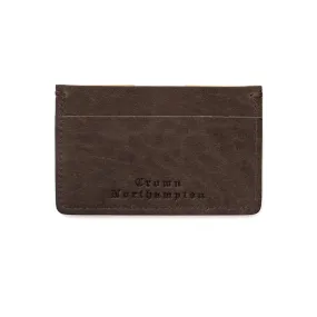 Houghton Card Holder - Grey Horween Buffalo