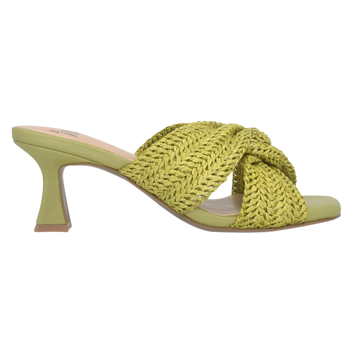 Nikka Raffia Sandal with Memory Foam