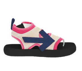 Off-White Fuchsia Neoprene Sandal