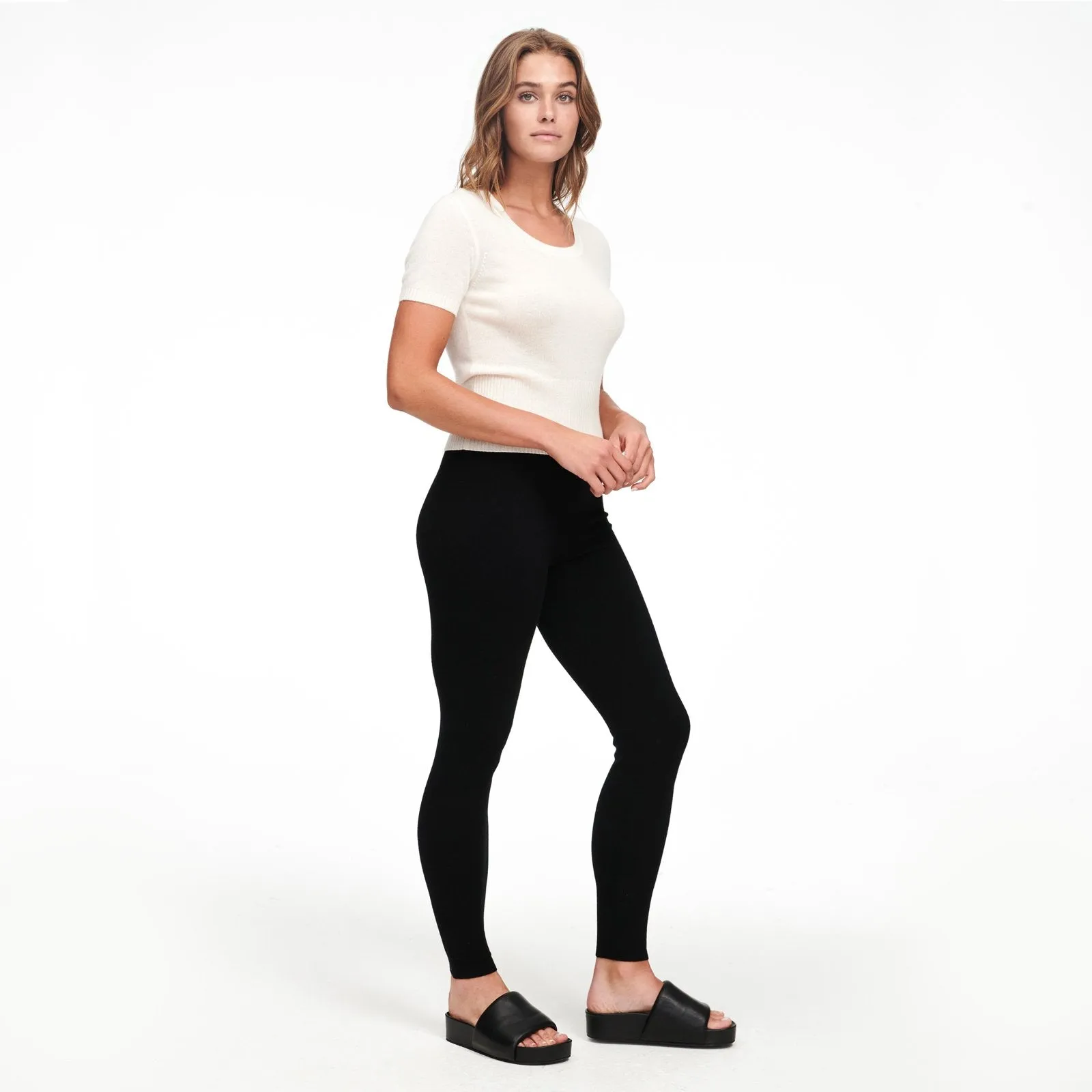 Silk Cashmere Leggings